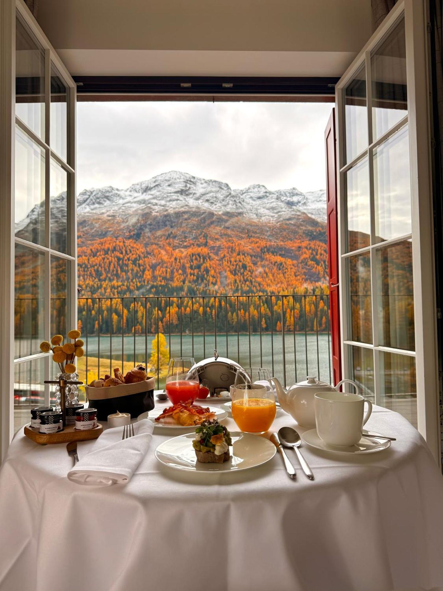 Hotel Grace La Margna St Moritz Exterior foto